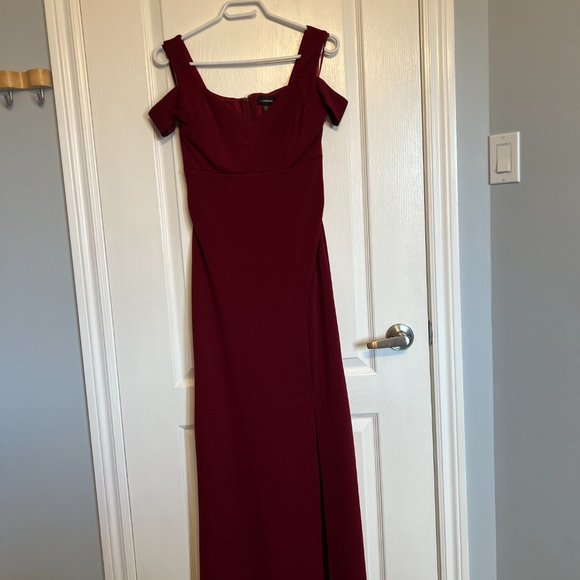 Long Red Formal Dress - Picture 4 of 4
